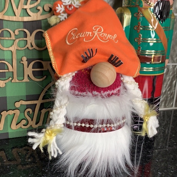 Holiday Fuzzy Sock Braided Gnome - Picture 3 of 11